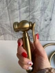 Лійка та шланг для гігієнічного душу Epelli Bidetto Brushed Gold 01 - зображення 9
