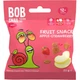 Детские снеки Bob Snail фруктовые яблоко-клубника 20 г (1740853) - изображение 1