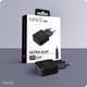 Сетевое зарядное устройство Make 30W GaN3 Ultra Slim Type-C PD3.0 + USB QC4.0 Black (MCW-3022GBK) - изображение 9