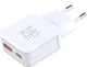 Мережевий зарядний пристрій Make 30W GaN3 Ultra Slim Type-C PD3.0 + USB QC4.0 White (MCW-3022GWH) - зображення 1