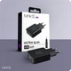 Мережевий зарядний пристрій Make 45W GaN3 Ultra Slim x2Type-C PD3.0 Black (MCW-4522GBK) - зображення 9