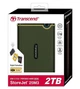 Портативный жесткий диск Transcend StoreJet 2TB 25M3/USB 3.1 Зеленый (TS2TSJ25M3G) - изображение 4