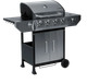 Газовий гриль Berdsen BBQChef BD-896 чавунна решітка з кришкою 4+1 конфорки (5903890633684) - зображення 2