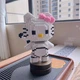 3D-конструктор из наноблоков Hello Kitty в костюме белого тигра с розовым бантом - изображение 3