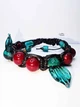 Браслет шамбала " Мелитопольская черешня " ISTA Lampwork Sh 8 - изображение 3