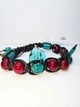 Браслет шамбала " Мелитопольская черешня " ISTA Lampwork Sh 8 - изображение 6