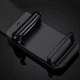 Мужской кожаный ремень с автоматической пряжкой LeatherBelt, черная пряжка - изображение 7