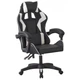 Кресло геймерское игровое Bonro B-0519 белое (42400366) - изображение 1