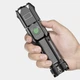 Фонарик ультрафиолетовый D25Z, 365nm, 3 режима ABS (130*35mm) на аккумуляторе, с зарядкой по MicroUSB, Black - изображение 4