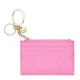 Візитниця Victoria's Secret Classic Card Case Keychain Pink Foyard Рожева в смужку - зображення 1