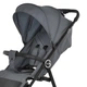 Дитяча прогулянкова коляска-книжка Bambi M 6317 LITE Dark Gray алюмінієва рама, ремені безпеки - зображення 2