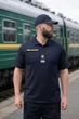 Теніска поло Українська залізниця (без шевронів) темно-синя L - изображение 1