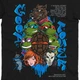 Футболка Bioworld Черепашки Ніндзя M Чорний (TG132) - изображение 2