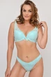 Комплект белья: бюстгальтер push-up и трусики 9362 Balaloum мята 80C/L - изображение 1