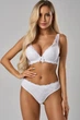 Комплект белья: бюстгальтер push-up и трусики 9362 Balaloum белый 75C/M - изображение 1