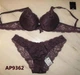 Комплект белья: бюстгальтер push-up и трусики 9362 Balaloum баклажан 75B/M - изображение 3