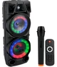 Бездротова Bluetooth колонка ZQS 8210 RGB 40 Вт Чорний (2104619538) - изображение 2