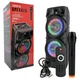 Бездротова Bluetooth колонка ZQS 8210 RGB 40 Вт Чорний (2104619538) - изображение 5