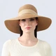 Шляпа із широкими полями жіноча LuckyLOOK САБРІНА One Size Бежевій (086-981) (2933535086981) - зображення 3