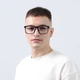 Окуляри для комп'ютера LuckyLOOK Blue Blocker Чорний (005-072) (2000000005072) - изображение 5