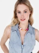 Жилет джинсовый женский Colin's CL1069618DN04877 XS Lidya Wash (8684112257709) - изображение 4