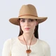 Капелюх федора чоловічий LuckyLOOK АМОРЕТ One Size Бежевий (087-728) - зображення 7