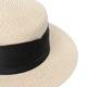 Капелюх канотьє жіночий LuckyLOOK КАЙЯ One Size Бежевий (086-998) - зображення 7