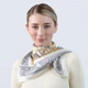 Хустка жіноча LuckyLOOK Орхус 70х70 см Різнокольоровий (003-061) (2000000003061) - изображение 2