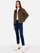 Пальто осеннее короткое женское Colin's CL1070231KHA M Khaki (8684112318516) - изображение 3