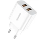 Сетевое зарядное устройство Foneng EU45 Dual USB Charger 12 Вт 2×USB 2,4 А + кабель USB Type-C(DL_76C8545EF21A) - изображение 3