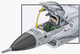 Конструктор Cobi Armed Forces F-16AM Fighting Falcon 495 елементів 5913 (5902251059132) - зображення 5