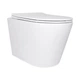 Унитаз подвесной Qtap Scorpio безободковый Ultra Quiet с сиденьем Soft-close QT14332380AW - изображение 11