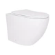 Унитаз подвесной Qtap Robin Ultra Quiet безободковый с сиденьем Soft-close 520x365x365 мм WHITE - изображение 1