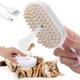 Парова щітка масажер спрей 3 в 1 PET SPRAY MASSAGE BRUSH для вичісування собак та кішок з паровим розпилювачем з ручкою Jam5566 - зображення 4