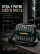 Сумка Lacoste Monogram зеленая мужской через плечо мессенджер из экокожи - изображение 2