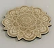 Декоративная мандала из дерева, настенный декор Mandala, деревянный элемент интерьера, 30см - изображение 1