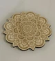Декоративная мандала из дерева, настенный декор Mandala, деревянный элемент интерьера, 30см - изображение 2