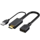 Конвертер HDMI to Displayport, 4K, HDMI 2.0 45647 - зображення 1