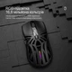 Беспроводная Игровая (2.4G, Bluetooth) SMAILWOLF RS8 Серая Мышь с подсветкой и аккумулятором - изображение 13