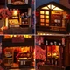 Бук Нук Аллея Сакуры Book Nook Cherry Blossom Alley Интерьерный конструктор DIY TC-25 + купол - изображение 8