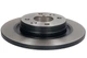 Гальмівний диск TRW DF4381 Dacia Logan; Renault Twingo, Sandero, Logan; Smart Fortwo 6001547683, 7701208252, 8200123117 - изображение 1