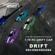 Міні дрифт машинка на радіокеруванні Turbo Racing C63 RC 1:76 drift car + 2 корпуси та підсвічування (Синя) - изображение 5