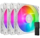 Wentylator Cooler Master SickleFlow Edge 120 ARGB 3-Pack Fan Kit White (MFX-B2DW-253P2-R2) - obraz 1