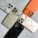 Чехол (накладка) Apple iPhone 14 Pro Max, AG Glass Slim Fit, MagSafe, Серебряный - 686241 - изображение 4