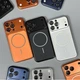Чехол (накладка) Apple iPhone 13 Pro, AG Case, MagSafe, Оранжевый - 708449 - изображение 9