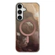 Чехол (накладка) Samsung Galaxy S25 FE, Shiny Mountain, MagSafe, Chocolate, Коричневый - 686996 - изображение 1