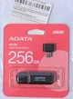 Флеш-накопитель ADATA DashDrive UV150 256GB USB 3.2 + ПОДАРОК: Переходник Type-C - изображение 3