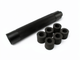 Глушник 170x27 мм Carpenter — Black [Slong Airsoft] (для страйкболу) - зображення 4