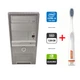 Комп'ютер NoName Tower / Intel Core i5-4460 (4 ядра по 3.2 - 3.4 GHz) / 8 GB DDR3 / 128 GB SSD / nVidia Quadro K600, 1 GB GDDR3, 128-bit / DVD-ROM б/в + Подарунок Розумна інтерактивна зубна щітка Colgate Connect M1 / Bluetooth - зображення 1