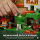 Конструктор-трек My World (Майнкрафт) 423 деталі+ 2 фігурки : Активна гра-лабіринт для запуску кульок, Вежа Кріпера Minecraft - зображення 4